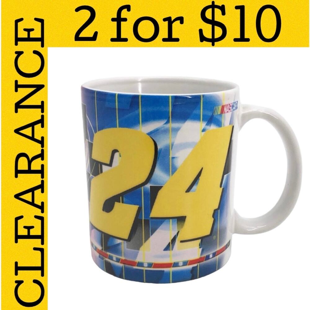 🟡 Jeff Gordon NASCAR 2003 collectible Coffee Cup